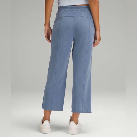 Lululemon Softstreme High-Rise Straight-Leg Cropped Pant in Oasis Blue - Picture 3 of 5